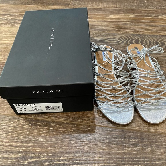 Tahari TA-Caper Wedge Sandal - Picture 5 of 6